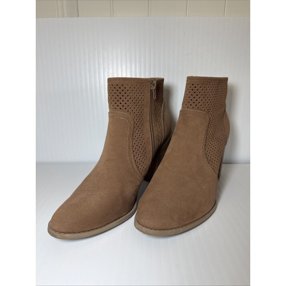 Unbranded Faux Suede Mid-Calf Boots Size 8.5